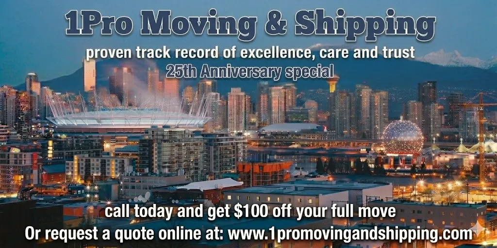 1Pro Moving truck and crew ready to load