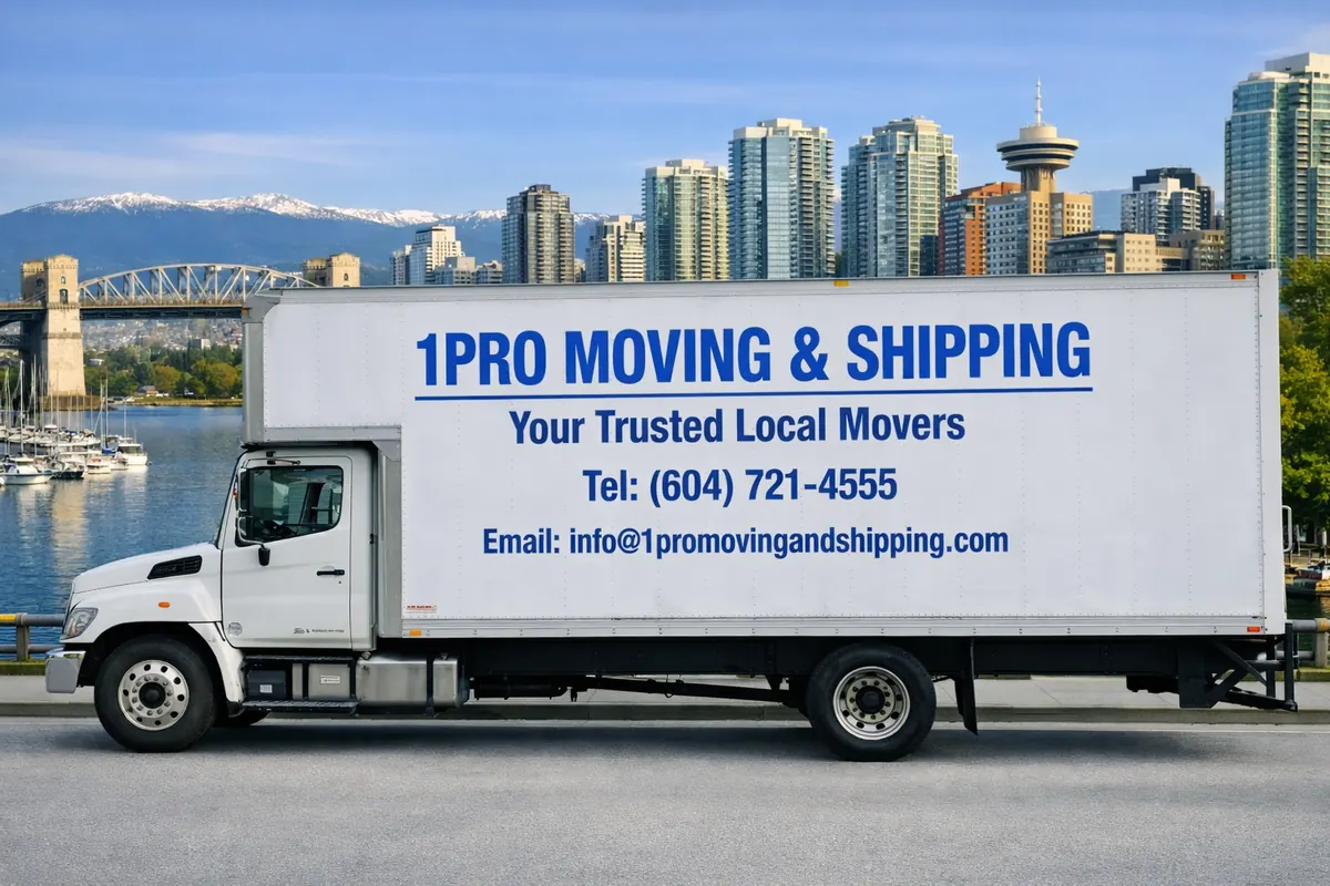1Pro local moving crew in Metro Vancouver