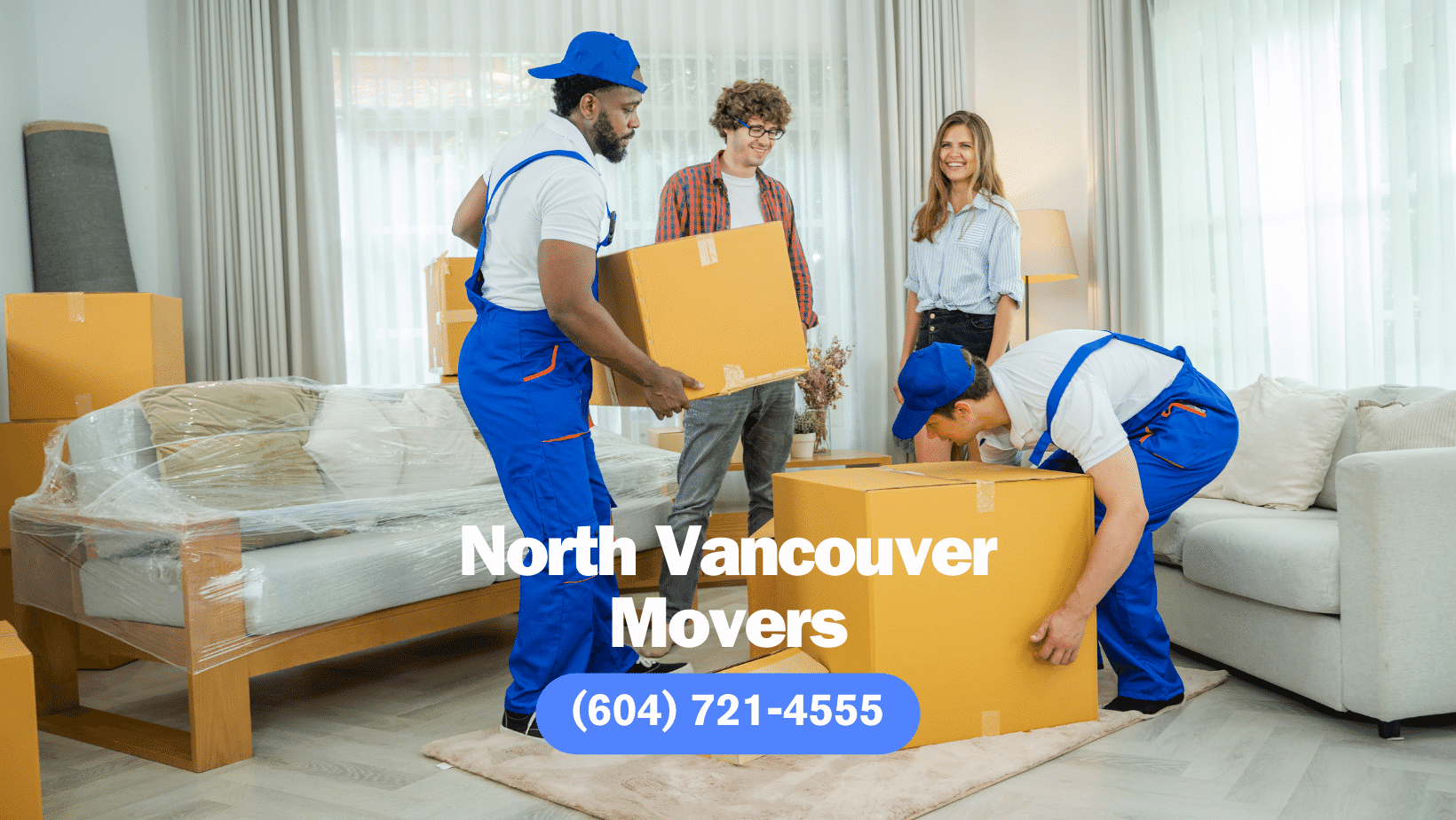 1PRO Movers at work in North Vancouver, BC